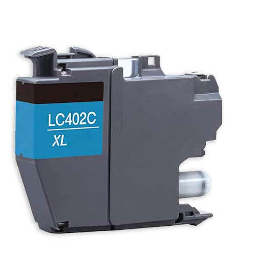 Compatible Brother LC402XLC High Yield Cyan Ink Cartridge